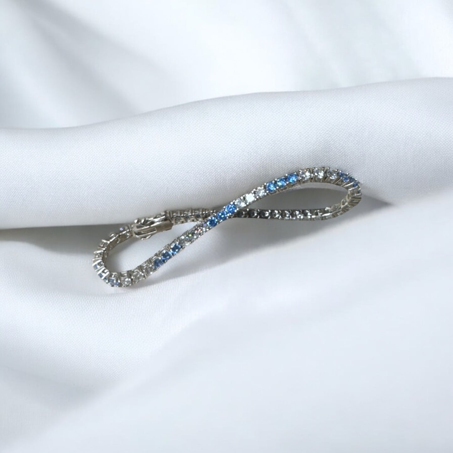 925 cz tennis bracelet